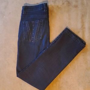 Gloria Vanderbilt blue jeans